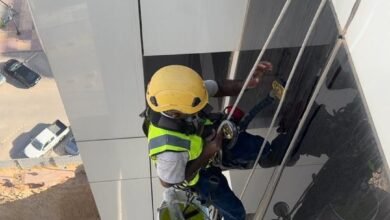 تنظيف عمال حبال سبايدر بالرياض